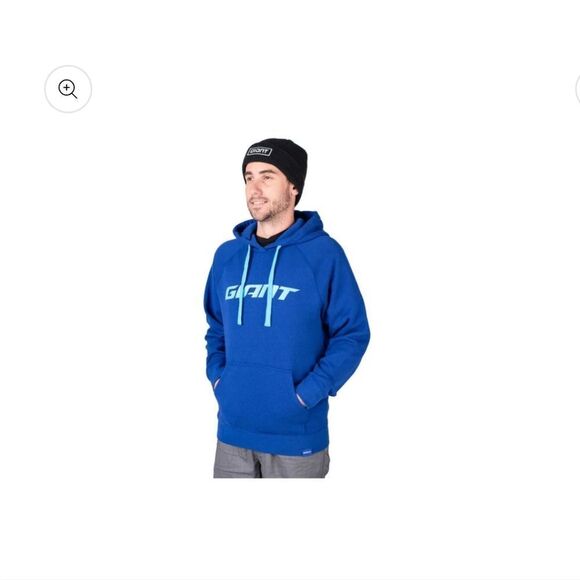 Men's Blue Hoodie, Nwt - Picture 2 of 7